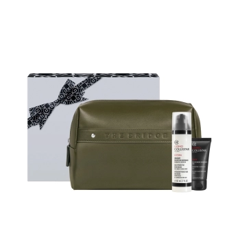 Zestaw Collistar Uomo Unbox Your Style Hydra Daily Protective Moisturizer 80ml + Energizing Cleansing Gel 30ml + Pouch