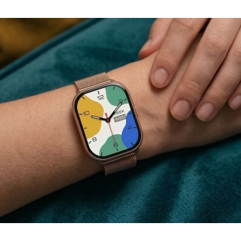 Smartwatch Gravity Różowy Pasek + Bransoleta GT43-4