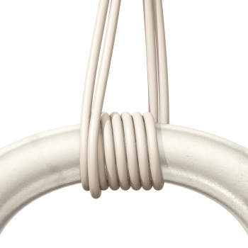MCDODO ŁADOWARKA KABEL USB-C LIGHTNING SZYBKIEGO ŁADOWANIA DO IPHONE 1M LED BEŻOWY