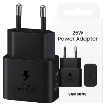 Ład. siec. Samsung EP-T2510NB 25WFast Charge czarny/black (bez kabla)