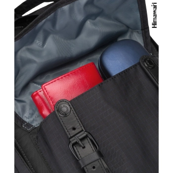 HIMAWARI plecak miejski szkolny na laptopa 17L unisex 10 kieszeni