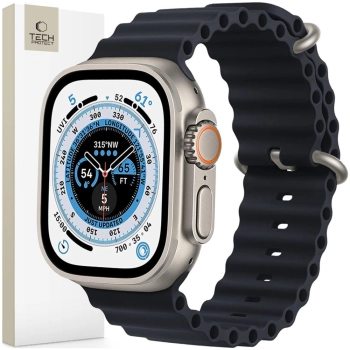 TECH-PROTECT ICONBAND PRO APPLE WATCH 6 / 7 / 8 / 9 / 10 / SE / ULTRA 1 / 2 (44 / 45 / 46 / 49 MM) BLACK