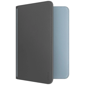 Etui na paszport UNIQ Belmont z Apple    Find My blokada RFID szaro niebieski