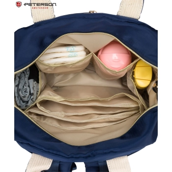 Plecak torba do wózka dla mamy wielofunkcyjny mommy bag Peterson