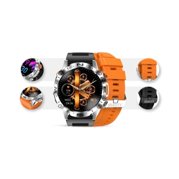 Smartwatch Gravity elegancki na każdy dzień do noszenia