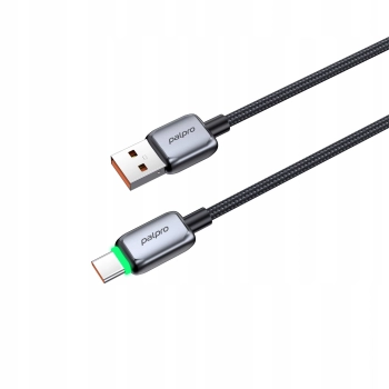 PALPRO KABEL USB-A USB-C SZYBKIE ŁADOWANIE DO TELEFONU USB TYP C 3A 1M