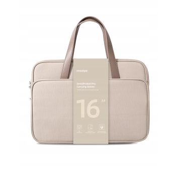 INNOSTYLE DAMSKA TORBA NA LAPTOPA 15 6 16 WODOODPORNA OMNIPROTECT PRO BEŻOWA