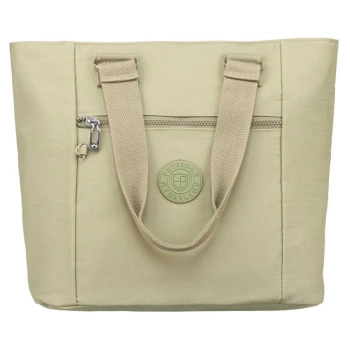 Nylonowy, pojemny shopper damski - Peterson