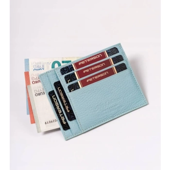 Skórzane etui na dokumenty i banknoty - Peterson