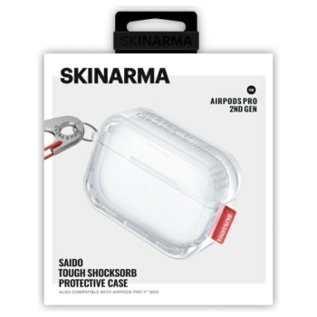 Etui Skinarma Saido do AirPods Pro 2     przezroczysty