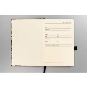 Notes A5 notatnik biurowy damski kolorowy bullet journal na gumkę PETERSON