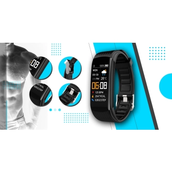 Smartwatch GIEWONT z 2 Paskami do Codziennego Noszenia