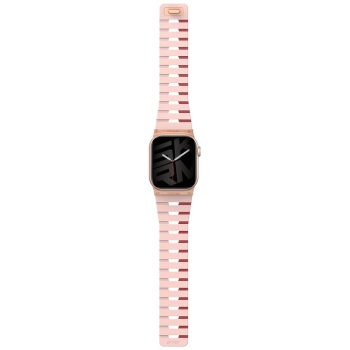 Pasek Skinarma Gemini do Apple Watch     42/41/40 mm różowy