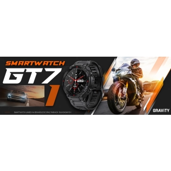 Smartwatch Gravity GT7-1 Zegarek Sportowy Dotykowy