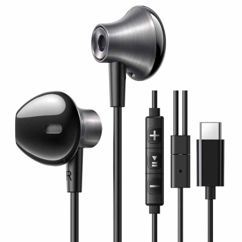 Słuchawki przewodowe UGREEN EP106 USB-C (czarne)