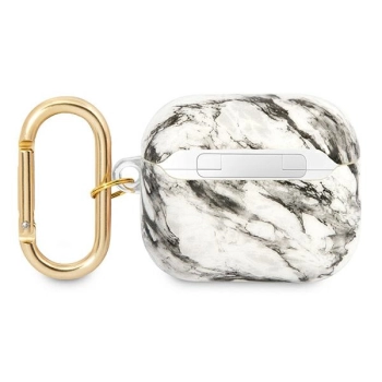 Guess GUA3HCHMAG AirPods 3 coverszary/grey Marble Strap Collection