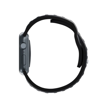 38/40/41/42 mm Black (small) - 3mk Silicone Watch Strap for Apple