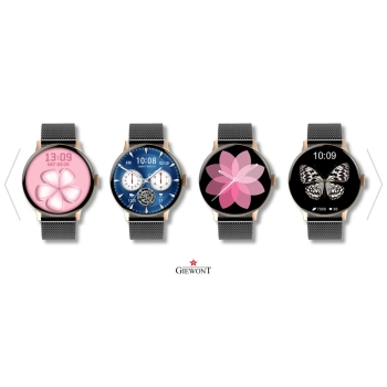 Smartwatch Damski GIEWONT Złoto do codziennego noszenia