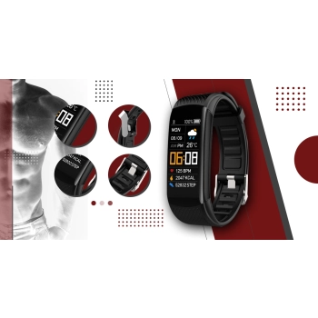 Smartwatch GIEWONT z 2 Paskami do Noszenia