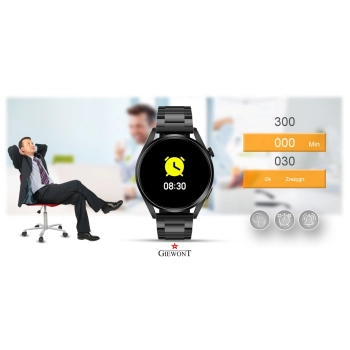 Smartwatch GIEWONT Vertex SmartCall elegancki do noszenia