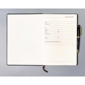 Notes Peterson notatnik planer B5 zeszyt z gumką w kropki organizer