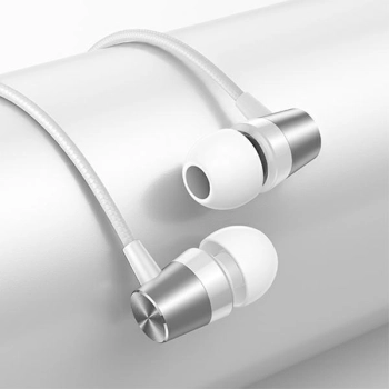 USAMS Słuchawki stereo EP-42 3,5 mmfor set 1szt. biały/white SJ475HS02-1