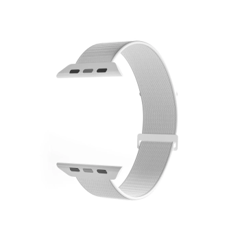 Pasek nylonowy Puro Sport do Apple Watch 42 / 44 / 45 / 49 mm - biały