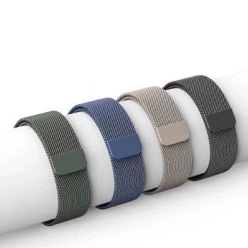 Magnetic Strap pasek do Watch 6 / 5 / 4 / 3 / 2 / SE (40mm / 38mm) magnetyczna opaska bransoleta bransoletka zielony