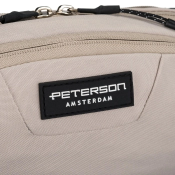 Saszetka nerka Peterson crossbody biodrowa na ramię skórzana