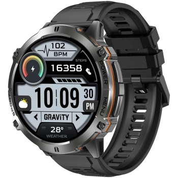 Smartwatch Gravity Czarny Pasek + Bransoleta GT42-1