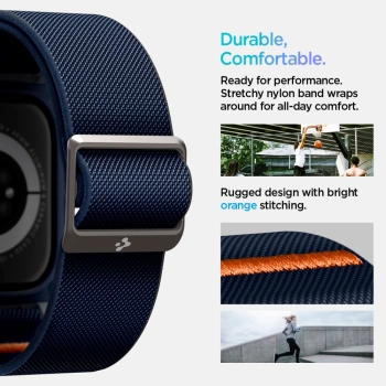 SPIGEN LITE FIT PRO APPLE WATCH 10 (46 MM) NAVY BLUE