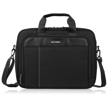 Torba na laptopa materiałowa unisex lekka do ręki na ramię