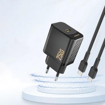Ładowarka sieciowa Dudao A27 25W GaN USB-C - czarna