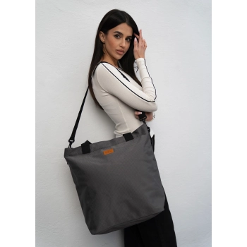 Wygodny shopper damski z poliestru - Rovicky