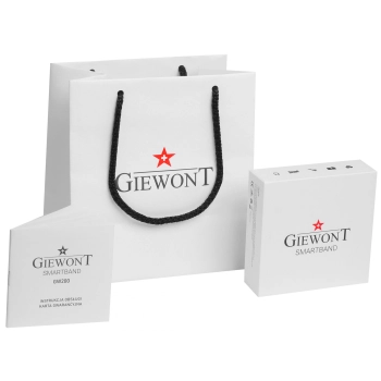 Smartwatch GIEWONT do codziennego noszenia z paskami