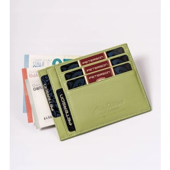 Skórzane etui na dokumenty i banknoty - Peterson
