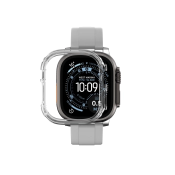 Etui ochronne AMAZINGTHING Minimal na Apple Watch UItra 3 49 mm - przezroczyste