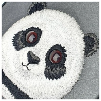 Nimmy torebka na telefon czarny/black    Big Eyed Pet 2.0 Panda