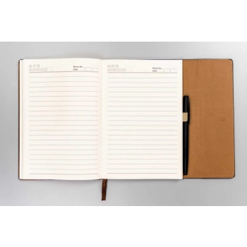 Notatnik A5 planer dziennik notes biurowy organizer z długopisem zamykany