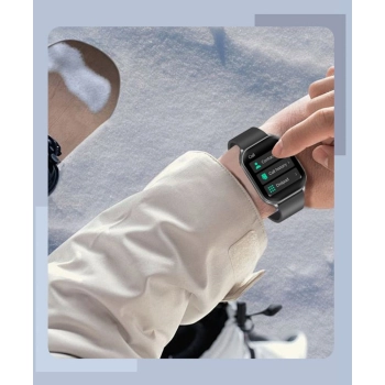 Smartwatch Męski GRAVITY GT28-1 Pasek + Bransoleta Czarny