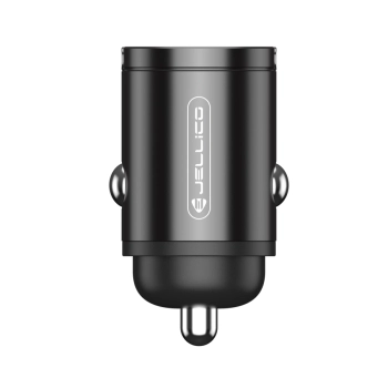 JELLICO ładowarka samochodowa F19 PD 30W 1xUSB-C + 1xUSB QC3.0 Czarny