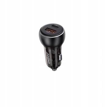 PALPRO SZYBKA ŁADOWARKA SAMOCHODOWA DO TELEFONU LAPTOPA 2X USB-C USB-A 60W