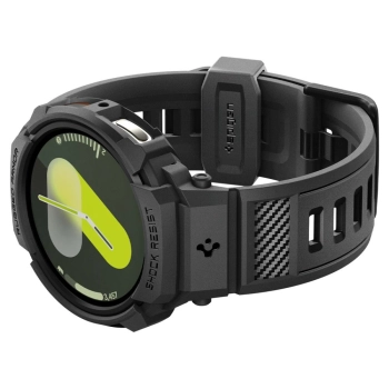 Pasek Spigen Rugged Armor Pro na Samsung Galaxy Watch 8 40 mm - czarny mat