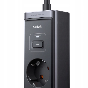MCDODO ŁADOWARKA SIECIOWA LISTWA ZASILAJĄCA GAN TYP C 6X USB-C USB AC 1,5M