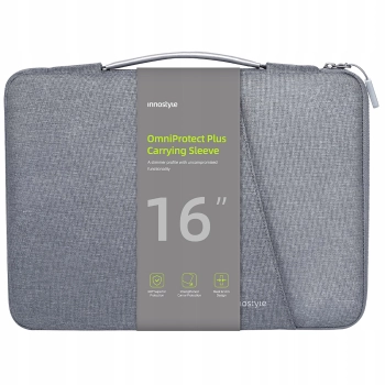 INNOSTYLE TORBA NA LAPTOPA 15 6 16 WODOODPORNA ETUI OMNIPROTECT PLUS SZARA
