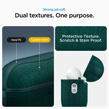 Etui Spigen Urban Fit na AirPods 3 - zielone