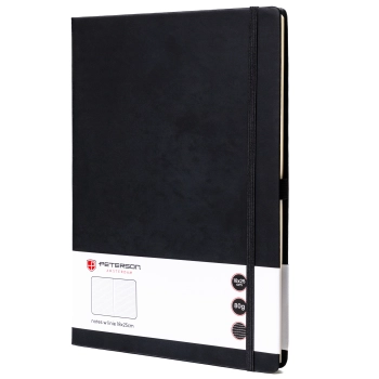 Notes planer B5 Peterson organizer notatnik z gumką elegancki w linie