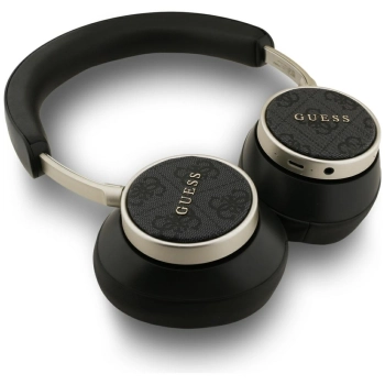 Słuchawki nauszne Guess Bluetooth ENC 4G Classic Logo czarny