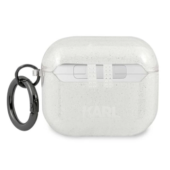 Karl Lagerfeld KLA3UCHGS AirPods 3cover srebrny/silver Glitter Choupette
