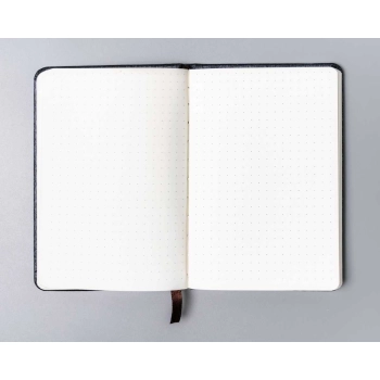 Notes notatnik mały twarda oprawa planer A6 journal Peterson w kropki